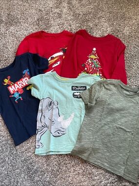 Bundle Boys Shirts Size 5